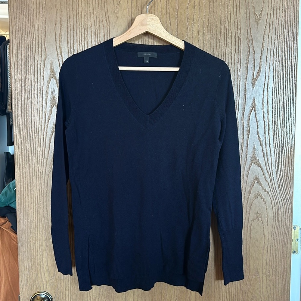 JCrew Merino Wool Vneck Sweater